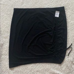 Black Susina Drawsting Skirt